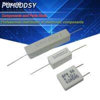 10PCS 5W 10W BPR56 Cement resistance 0.1 10k ohm 0.33R 1R 10R 100R 0.22 0.33 1 10 100 1K 10K ohm Cement resistor igmopnrq