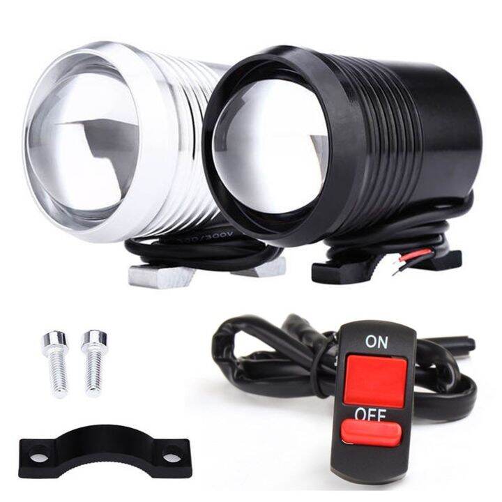 universal-for-dc-12v-80v-10w-high-power-motorcycle-external-led-spotlight-u2-laser-cannon-modified-front-illuminated-spotlight