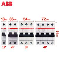 Abb Sh200เบรกเกอร์ขนาดเล็ก1P 1pn 2P 3P 4P ชนิด C 1a 2a 3a 4a 6a 10a 16a 20a 25a 32a 63a 50a