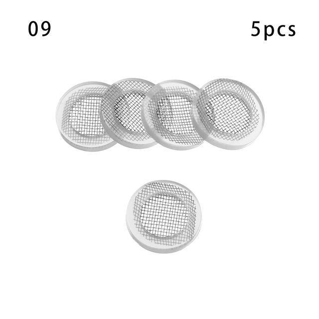 5pcs-o-ring-1-2-3-4-garden-shower-hose-silicone-rubber-washers-filter-mesh-replacement-garden-supplies-sealing-hose-connection