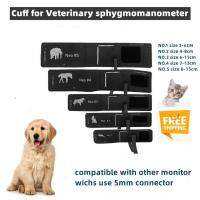 ♕✟☌ Vet Specific CONTEC08A Sphygmomanometer Cuff 5 Mouse/Cat/Dog/Horse/Elephant with Connector