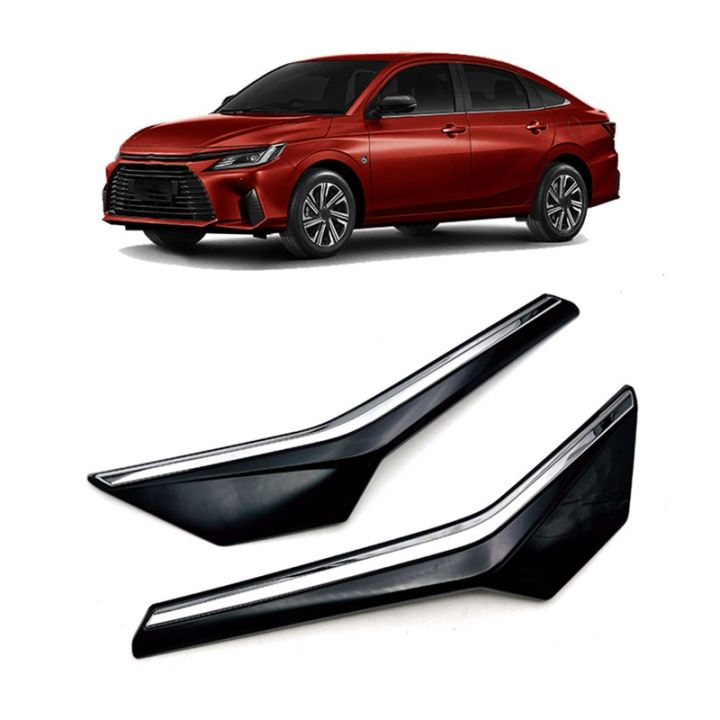 car-glossy-black-grill-moulding-strips-cover-for-toyota-yaris-ativ-vois-2022-2023