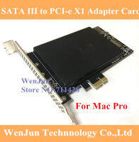 Bootable Super Speed PCI Express SATA III SSD Adapter พร้อมพอร์ต SATA III สำหรับ Mac Pro 3.1-5.1 OSX 10.8-10.14.5และใหม่