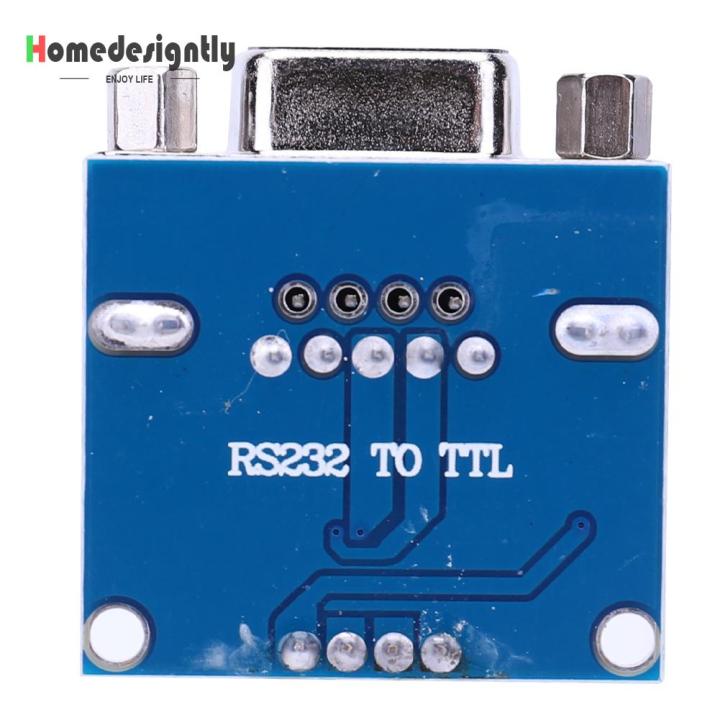 max3232-rs232กับโมดูลตัวแปลง-ttl-พอร์ตอนุกรม3-3v-5-5v-ตัวเชื่อมต่อ-db9ตัวเมีย-max232ชิป-max3232กระดานกระพริบ