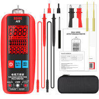 Mini Digital Multimeter Auto Range Capacitance Ohm Diode Temp Hz NCV True RMS LCD Multimeter AC DC เครื่องตรวจจับแรงดันไฟฟ้าปากกา