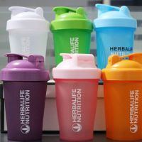 400 to 500ml Nutrition Shaker Bottle Green Pink Color Palstic Shake Cup For Sport Drinkware Tool