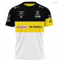 2023 NEW Renault (สต็อกเพียงพอ) F1 D085 3D T Shirt T SHIRTคุณภาพสูง size:S-5XL