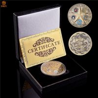 2003 New Dawn St. George Action Iraq War Bronze Token Challenge Coin Collection W/High-end Gift Box