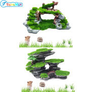2023 Resin Turtle Basking Platform Reptile Hide Floating Ledge Resting