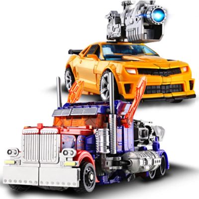 Transformers Car Action Figures Grimlock Bumblebee Optimus Prime Kids Gifts