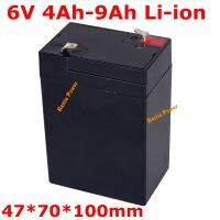 Lithium 6V 4.5AH Storage Batteries li-ion 4AH 5AH 6Ah 7ah 8Ah not Lead Acid for Children Electric Car Electronic led Lights