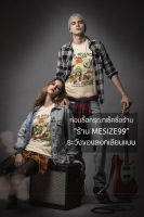 เสื้อยืด]ลาย Saloon ผ้า Cotton เสื้อใหม่ เนื้อผ้าดี งานวินเทจ Vintage