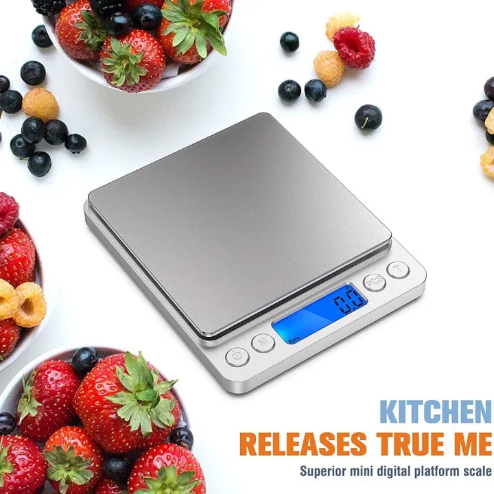 Food Weighing Scale Digital Kitchen Scale Weight Grams Cooking Baking