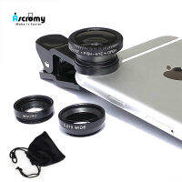 Ascromy เลนส์ซูมศัพท์มุมกว้างสำหรับสมาร์ทโฟนเลนส์ Fisheye Camera Lentes Kits With Bluetooth For Samsung