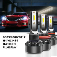 Led H1 HeadLight H11 Car Lights 9005 HB3 110W лед лампы h7 ближний свет H4 Motorcycle Headlamp 9006 HB4 H8 9012 12V 20000LM 2Pcs