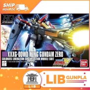 Model assembled Bandai Gundam HG AC Wing Gundam Zero