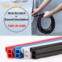 Car Seal Rubber Car Protection Strips Sound Insulation Door Anti Scratch Weatherstrip Seal Sticker For Auto Interior Accessories