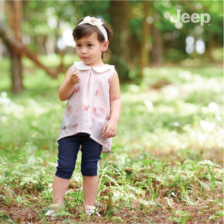 jeep-baby-girl-2-in-1-เสื้อแขนสั้น-และชุดขายาว-สําหรับเด็กผู้หญิง-771242-776154-br