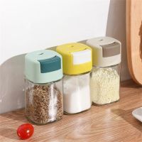 【CW】 Spices Jars Push-type Shaker 5g Dispenser Bottle Seasoning Pepper Organizer Plastic BBQ