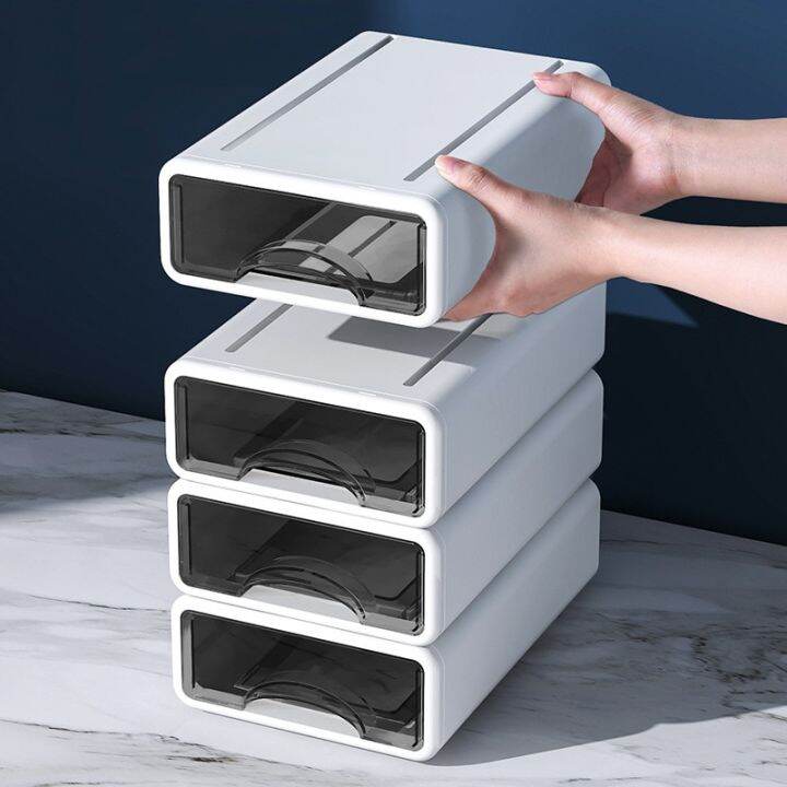 Ready Stock] Storage Drawers Desk Organizer Box Desk Stationery Drawer  Storage Toiletries Organizer Box Clutter Desk Shelving Home Storage |  Lazada PH