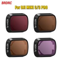 BRDRC ND Lens Filters 4Pack For DJI MINI 3/3 PRO Drone Accessories Filters