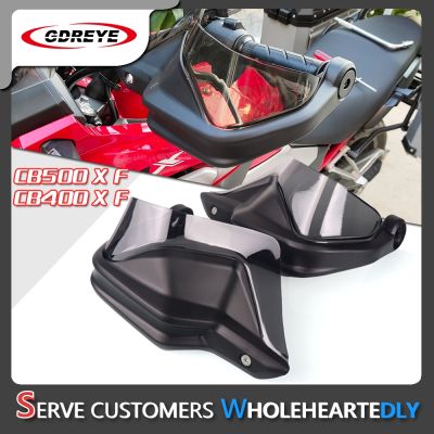 ที่ป้องกันมือรถจักรยานยนต์กระจกบังลมเครื่องป้องกันป้องกันมือสำหรับ Honda CB500X CB500F CB400X CB400F CB650F CB 500X2013-2021