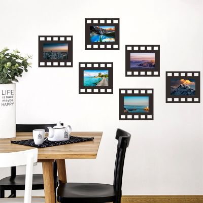 Classic Hollow Out Photo Frame Decorative Wall Stickers Filmstrip Home Photo Acception Personalized DIY Creative Wall Stickers