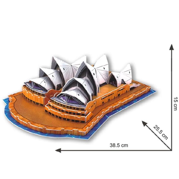 3d-puzzle-ซิดนีย์โอเปร่าเฮาส์-ประเทศออสเตรเลีย