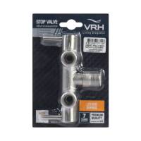 สต๊อปวาล์ว 2 ทาง VRH รุ่น HFVJC-9120K16 สีสเตนเลส