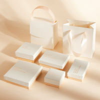 Jewelry Packaging Box Ring Jewelry Box Jewelry Box Heaven And Earth Cover Jewelry Box White Pink Jewelry Box