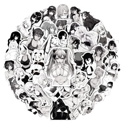 【LZ】 10/30/50PCS Sexy Girl Hentai Sticker Anime Waifu Pinup Bunny Vinyl Decals for Otaku Adults Phone Case Cup Bomb Sticker Wholesale