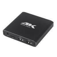 Amagogo เครื่องเล่นสื่อหลากหลาย4K HD USB AV กล่องทีวีเสียงวิดีโอดิจิตอล