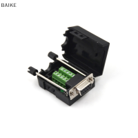 BAIKE DB9 FEMALE D-Sub 9 PIN Plug Breakout TERMINALS ตัวเชื่อมต่อ solderless NUT Type