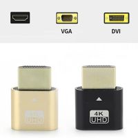 [LUNA electronic accessories] อุปกรณ์เสริมอิเล็กทรอนิกส์รองรับจอภาพปลั๊กจำลอง DDC EDID 4K จออะแดปเตอร์เสมือนสำหรับขุดเหมือง BTC