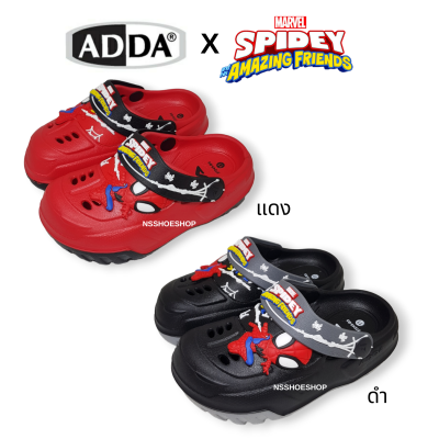 Adda 2density สไปเดอร์แมน รองเท้าหัวโตเด็ก หุ้มหัว เด็ก spider-man รุ่น 5TD43-B3