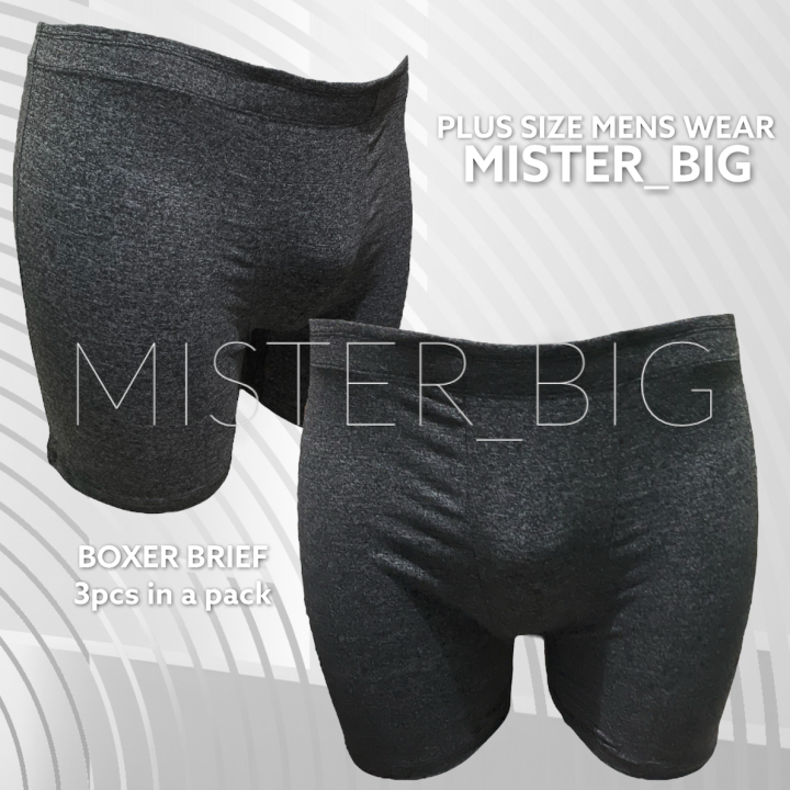 3PCS BOXER PLUS SIZE MENS Lazada PH