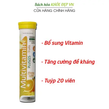 Liều lượng viên sủi vitamin tổng hợp cần uống hàng ngày là bao nhiêu?