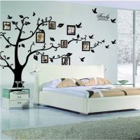 Family photo frame Flying Birds tree wall stickers arts home decorations living room Bedroom decals posters pvc wall decal