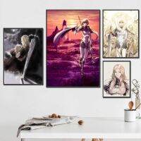 ❡ Claymore Teresa 24x36 ตกแต่งโปสเตอร์ผ้าใบ Room Bar Cafe Decor ของขวัญพิมพ์ภาพวาดศิลปะผนัง