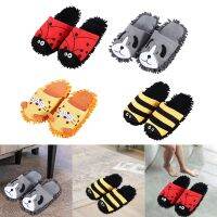 【CW】 Microfiber Slippers Mop Shoes Length About 27cm Household Necessities for Room Reusable