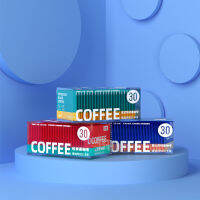 EA（咖啡系列）กาแฟดําบริสุทธิ์จากบลูฮิลล์ สหรัฐอเมริกา ปราศจากเอสเปรสโซละลายไขมันต่ํา 60g/กล่อง (2g*30 ถุง)