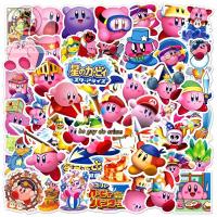 Alwaterproof Anime Decals สติกเกอร์เครื่องเขียน Scrapbooking Kirby สำหรับแล็ปท็อปกระเป๋า Ally Kirby Star สติกเกอร์ลายอะนิเมะสติกเกอร์ตกแต่งสติกเกอร์รถ