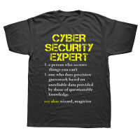 Funny Cybersecurity Definition Expert วิศวกรคอมพิวเตอร์ T เสื้อ Graphic Streetwear แขนสั้นวันเกิดของขวัญฤดูร้อนเสื้อยืดคุณภาพสูง