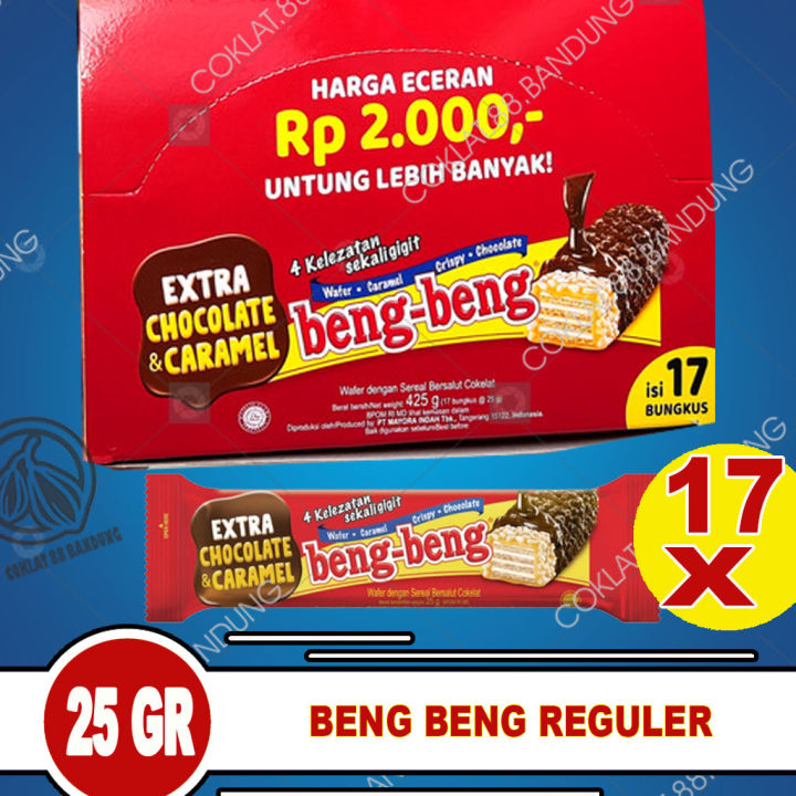 Beng Beng Regular Dus Pcs X Gr Beng Beng Wafer Chocolate Box