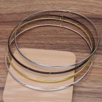 5 PCS 130x3.3mm Raw Brass /Antique Bronze/White K Vintage Choker Collar Neck Strap Necklace Jewelry Setting For Women