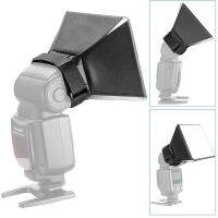 Universal Foldable ที่ครอบหัวแฟลช Diffuser กล้อง Speedlight ชุดกล่องนุ่มเครื่องมือสำหรับ Nikon Canon