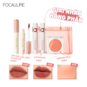 Bộ mỹ phẩm Focallure 6 món bao gồm son môi đang bán chạy 4 + phấn má hồng 1 + hộp đựng 1