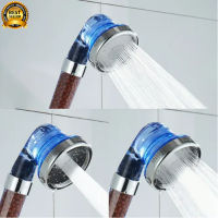 ฝักบัวสปา ฝักบัวหิน ฝักบัวเกาหลี น้ำแร่ไอออน Shower Head spa 02 ปรับได้ 3 ระดับ ฝักบัวปรับได้3ระดับShower Head spa(หินขาว)