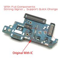 ใหม่บอร์ดชาร์จ PCB Flex สำหรับ Samsung Galaxy A80 A805F USB พอร์ตตัวเชื่อมต่อแท่นชาร์จสายริบบิ้น