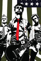 โปสเตอร์ Green Day กรีนเดย์ Billie Joe Armstrong บิลลี โจ รูปภาพขนาดใหญ่ ของขวัญ Poster ของแต่งบ้าน ของแต่งห้อง โปสเตอร์ติดผนัง โปสเตอร์ติดห้อง 77poster